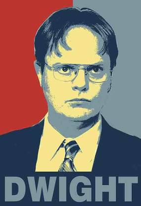 The Office Dwight Poster for Room & Office Paper Print