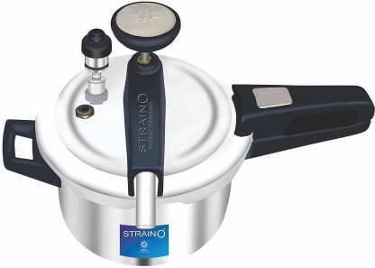 Straino 3 L Outer Lid Induction Bottom Pressure Cooker