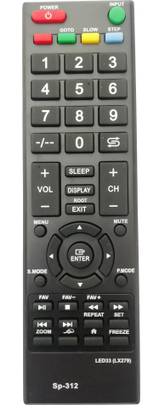 LipiWorld SP-312 LED33 (LX279) speedcon Remote Controller