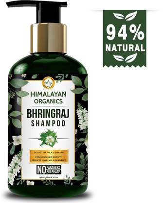 Himalayan Organics Bhringraj Shampoo for Hair Growth - 300ml (Pack of 1)