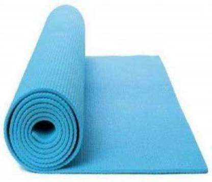 VeNom 4 mm Thickness, Sky Blue Color, Anti Skid Yogamat Blue 4 mm Yoga Mat