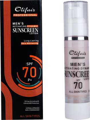 Olifair Sunscreen - SPF 50 PA+ Activating Dynamic Sunscreen Lotion
