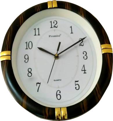 PROMISE Analog 30 cm X 30 cm Wall Clock