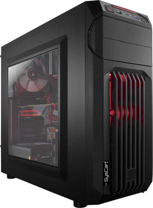 SysCart HY1 Hybrid Desktop PC i3 9100F 9th Generation Processor (8 GB RAM/Intel UHD Graphics 630 Graphics/1 TB Hard Disk/64 GB SSD Capacity/Windows 10 (64-bit)) Full Tower
