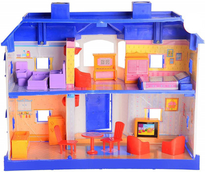 Toy doll house set clearance