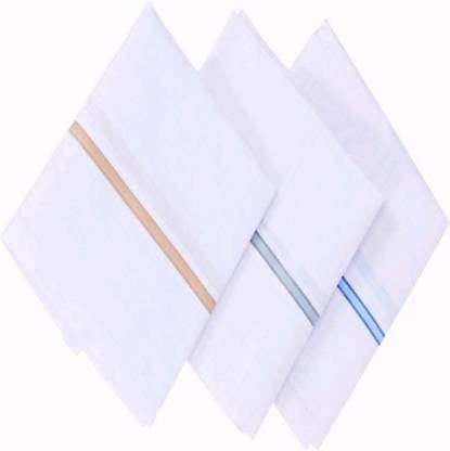 PVA COTTON HANKI ["White"] Handkerchief