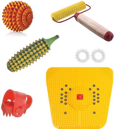 Accufit AF03 Acupressure Massage Combo Kit With Power Mat Massager