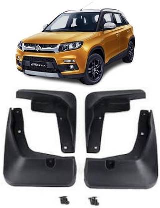 autokaar Front Mud Guard, Rear Mud Guard For Maruti Brezza NA