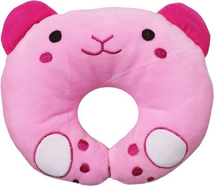 BRANDONN Polyester Fibre CARTOON EMBROIDERY Baby Pillow Pack of 1
