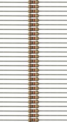 ELPH 100 pieces of 1K Ohms Carbon Film Resistors 1/4 Watts Fixed Resistor
