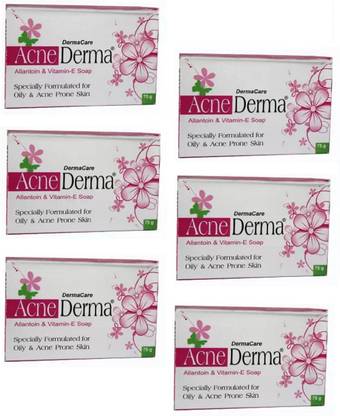 Dermacare Acne Derma with Vitamin E Soap ( 6 Pc x 75 gm )
