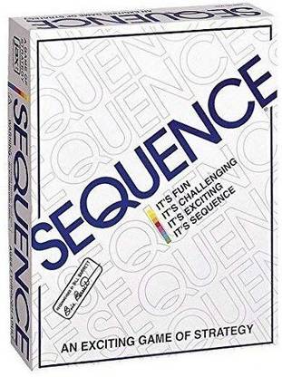 TEMSON Sequence Game, Sequence Board Games for Kids/Adults, Sequence Game Family Card Board Game Party & Fun Board Game