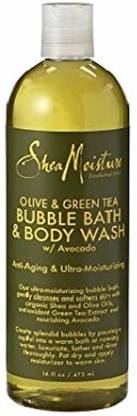Shea Moisture Olive & Green Tea Bubble Bath & Body Wash 