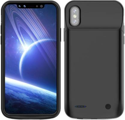 CASE CREATION Back Cover for Apple iPhone X Battery Smart Power Bank Case Chargable Premium Portable Cover