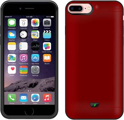 Case Designer Back Cover for 10000 Mah Built-in Rechargeable Power Bank Charger Cover Backup for Apple iPhone 8 Plus