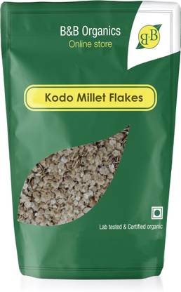 B&B Organics Kodo Millet Flakes / Varagu Aval / Kodra Poha Bag