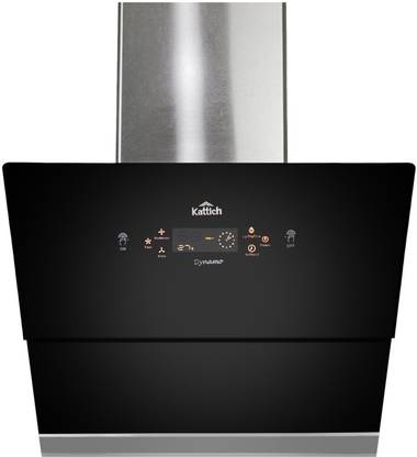 Kattich Dynamo 60 Auto Clean Wall Mounted Black, Silver 1320 CMH Chimney