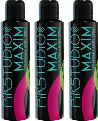 PiKSTUDiO Maxim Deodorant Spray  -  For Men & Women