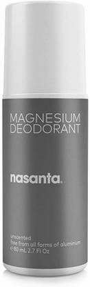 Nasanta Magnesium Deodorant  Deodorant Spray  -  For Men