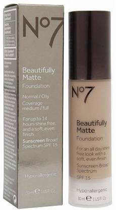 BOOTS No7 Beautifully Matte Foundation Wheat Foundation