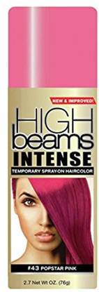 High Beams  Temporary Spray on Hair Color Popstar Pink , Pink