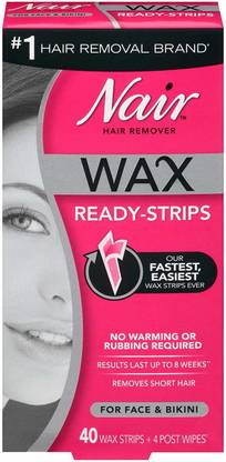 Nair Wax Ready-Strips for Face and Bikini Strips