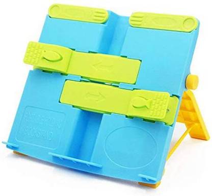 Ever Mall Portable Bookstand Bible Tablet Book Stand Adjustable Foldable Compact Table Top Magazine Holder