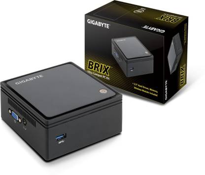 GIGABYTE BRIX PC+240GBSSD+8GB - Windows 10, INTEL HD, N2807, 0 GB Graphics Card, 8 GB DDR3, 240 GB SSD Mini PC