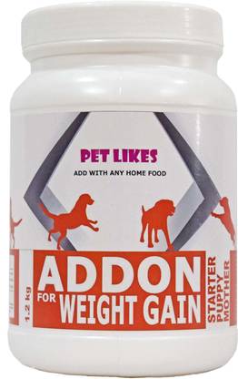 PET LIKES ADDON for Weight Gain 1.2 Kg (In 3 Weeks) Chicken 1.2 kg Dry Adult, Young, New Born Dog Food