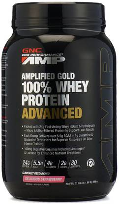 GNC Amplified Gold Whey Protein