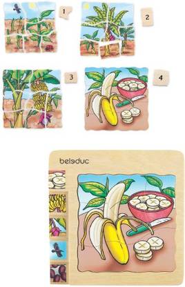 Beleduc 5 Layer Banana Puzzle