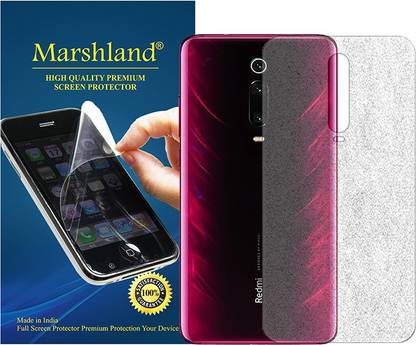 MARSHLAND Back Screen Guard for Xiaomi Mi 9T/9TPro, Matte finish