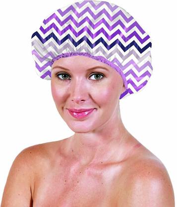 Betty Dain Socialite Collection Terry Lined Shower Cap