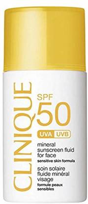 Clinique Sunscreen - SPF 50 Mineral Sunscreen Fluid for Face