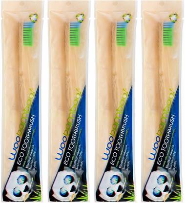 Woobamboo Woo Bamboo SLIM Toothbrush  Soft Toothbrush