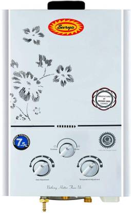 SURYA JSD-12-20-04-7.5L 7 L Gas Water Geyser