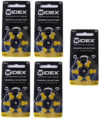 Widex Hearing Aid P10 PR70 CIC/ITC Compatible Genuine Product   Battery