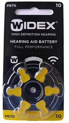 Widex Hearing Aid P10 PR70 CIC/ITC Compatible Genuine Product   Battery