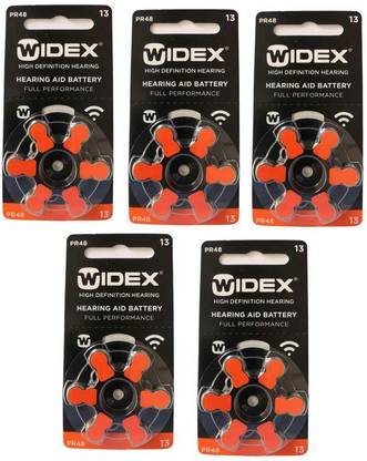 Widex Hearing Aid P13 PR48 BTE  Battery