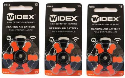 Widex Hearing Aid P13 PR48 BTE  Battery