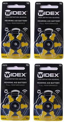 Widex Hearing Aid P10 PR70 CIC/ITC Compatible Genuine Product   Battery