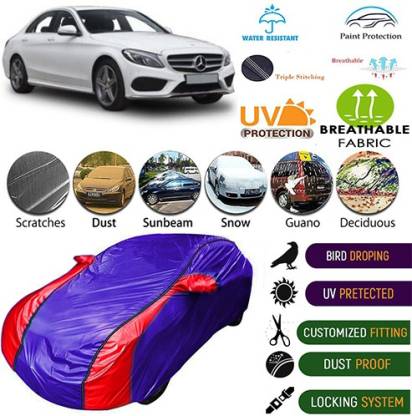 MotohunK Car Cover For Universal For Car (With Mirror Pockets)