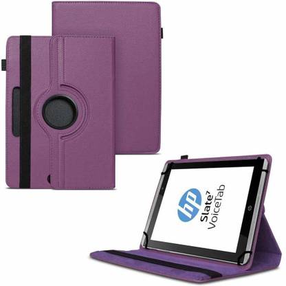 TGK Flip Cover for HP Slate 7 VoiceTab Tablet (WiFi, 3G, Voice Calling) 7 inch / Rotating Stand Case