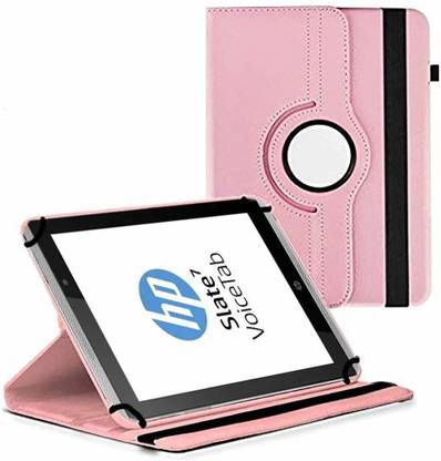TGK Flip Cover for HP Slate 7 VoiceTab Tablet (WiFi, 3G, Voice Calling) 7 inch / Rotating Stand Case