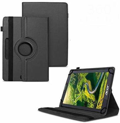 TGK Flip Cover for Acer One 7 Tablet 7 inch, 8GB, Wi-Fi + 3G, Voice Calling / Rotating Leather Stand Case