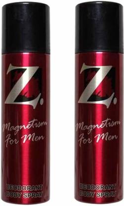 Z Magnetism Body Deodorants (150ml, 2Nos) Deodorant Spray  -  For Men