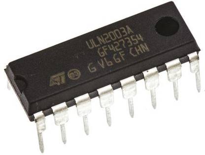 Technical hut ULN2003 IC-HIGH VOLTAGE & CURRENT TRANSISTOR ARRAY DC & Stepper Motor Driver Electronic Components Electronic Hobby Kit