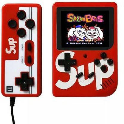Yumato SUB GAME Console 400 Video Games In 1 Remote Box 3.0 Inch Screen Portable Gaming Box For Anyone Skills Improving Games For Kids 8 GB with 400 Games
