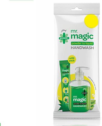 Godrej Protekt Mr magic handwash 9 g refill Pack of 10 Hand Wash Pouch