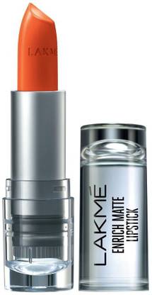 Lakmé Enrich Matte Lipstick, Shade OM12, 4.7g